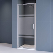 RGW Stilvoll Душевая дверь в нишу 100х195h см стекло прозрачное с матовой полосой, цвет: хром глянец 70320510-201