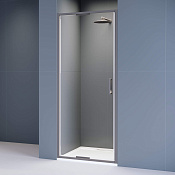 RGW Stilvoll Душевая дверь в нишу, Easy Clean, 90х195h см, стекло прозрачное 8 мм, цвет: серый мат. 70320509-110