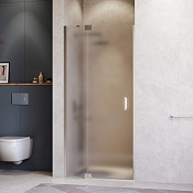 RGW Hotel Душевая дверь в нишу, Easy Clean 120х200h см, стекло матовое 8 мм, цвет: хром глянцевый 350601412-21