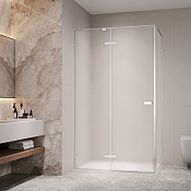 RGW Stilvoll Душевой уголок 120х90х200h см, Easy Clean, стекло матовое 8 мм, цвет: хром глянцевый 353204029-21