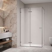 RGW Stilvoll Душевой уголок 120х90х200h см, Easy Clean, стекло матовое 8 мм, цвет: серый матовый 353204029-210