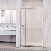 RGW Passage Душевая дверь в нишу, Easy Clean, 110х195h см, стекло прозрачное 6 мм, цвет: хром глянец 350800812-11