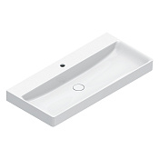 Catalano Green Раковина подвесная 100х47 см, 1 отверстие под смеситель, цвет: белый глянцевый 0421001001