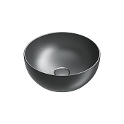 Catalano Green Раковина чаша d40 см, без перелива, цвет: черный матовый 0423400022