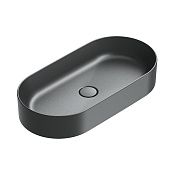 Catalano Zero Раковина чаша 70х35 см, без перелива, цвет: черный матовый 0122700022