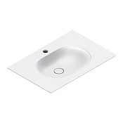 Catalano Sfera Раковина накладная 75х50 см, без перелива, 1 отверстие под смеситель, цвет: белый мат 0520761021