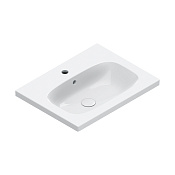 Catalano Alvea Раковина подвесная 60х46 см, 1 отвер. под смеситель, перелив, цвет: белый глянцевый 0620601001