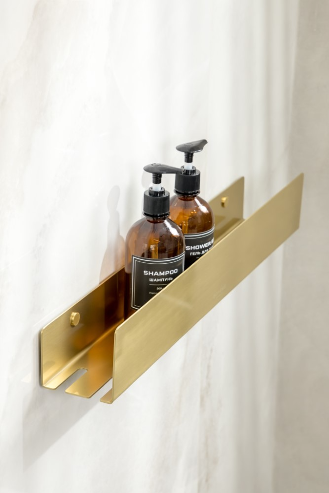 Boheme Free Полка подвесная 60 см, цвет: matt gold 10967-MG