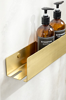 Boheme Free Полка подвесная 60 см, цвет: matt gold 10967-MG