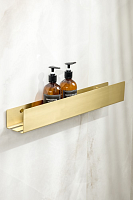 Boheme Free Полка подвесная 60 см, цвет: matt gold 10967-MG