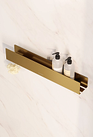 Boheme Free Полка подвесная 60 см, цвет: matt gold 10967-MG