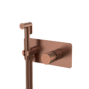 Boheme Stick Гигиенический душ со шлангом 150см, внутренней частью и держателем, цвет:brushed bronze 127-BRB