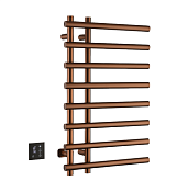 Boheme Полотенцесушитель электрический с сенсорной панелью управления, цвет: brushed bronze 722-BRB