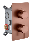 Boheme Cell Смеситель для душа встр., 2 потреб., без излива, внутренняя часть, цвет: brushed bronze 135-2-BRB