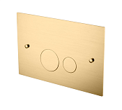 Boheme Кнопка смыва для унитаза, латунная, цвет: matt gold 648-MG