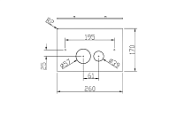 Boheme Кнопка смыва для унитаза, латунная, цвет: matt gold 648-MG