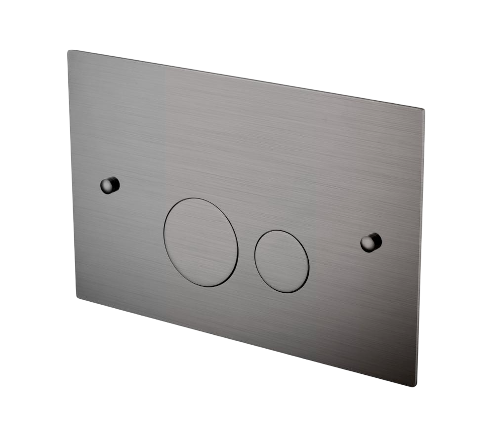 Boheme Кнопка смыва для унитаза, латунная, цвет: gun metall 648-GM