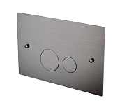 Boheme Кнопка смыва для унитаза, латунная, цвет: gun metall 648-GM