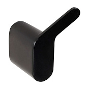 Bemeta Organic Black Крючок для полотенца правый, подвесной, цвет: черный матовый 167106190