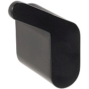 Bemeta Organic Black Крючок для полотенца левый, подвесной, цвет: черный матовый 167106190L