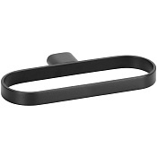 Bemeta Organic Black Полотенцедержатель 64 см, подвесной, цвет: черный матовый 167104060