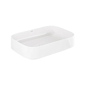 Kludi Resa S Раковина-чаша 60x40x14h см, без перелива, с донным клапаном, цвет: белый 58CW4043