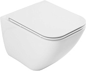 Allen Brau Liberty Чаша подвесного унитаза 52x36 см смыв торнадо, цвет: белый глянцевый 4.33011.20