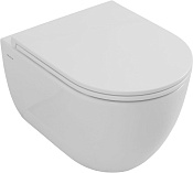 Allen Brau Priority Чаша подвесного унитаза 51,5x36,5 см смыв торнадо, цвет: белый глянцевый 4.31008.20