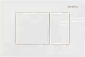 Allen Brau Evo S Клавиша смыва 24,5x2,8x16,2h см, цвет: белый 9.2EV01.20