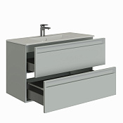 Allen Brau Eclipse 2.0 Тумба под раковину, подвесная 60x46x63,4h см, цвет: папирус матовый 1.E1001.PWM 2.0