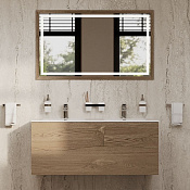 Allen Brau Glority Тумба под раковину, подвесная 120,5x46,5x51,9h см, цвет: дуб антик 1.35004.NW