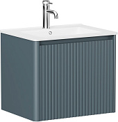 Allen Brau Gravity Тумба под раковину, подвесная 60x45,6x50h см, цвет: синий матовый 1.370016.BGM