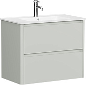 Allen Brau Gravity Тумба под раковину, подвесная 79x45x63,5h см, цвет: папирус матовый 1.370009.PWM