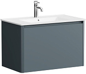 Allen Brau Gravity Тумба под раковину, подвесная 79x45x50h см, цвет: синий матовый 1.370013.BGM