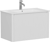 Allen Brau Gravity Тумба под раковину, подвесная 79x45x50h см, цвет: белый матовый 1.370017.WM