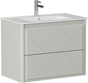 Allen Brau Paris Тумба под раковину, подвесная 79x46x60h см, цвет: папирус матовый 1.360001.PWM