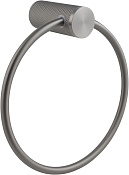 Allen Brau Priority Полотенцедержатель кольцевой подвесной d18,5 см, цвет: графит брашированный 6.31C14-MG