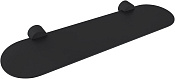Allen Brau Priority Полка металлическая подвесная 42x12 см, цвет: черный матовый 6.31C13-31