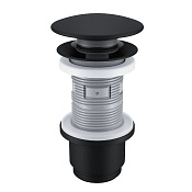 Excellent Донный клапан универсальный click-clack, цвет: черный матовый ARIN.1485.01BL