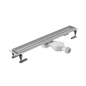 Excellent Stilio Трап линейный 70 см, с решеткой под плитку и сифоном, цвет: хром INEX.1515.700.P.SNP