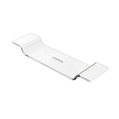 Excellent Zen Полка на ванну изогнутая 75x20 см, прозрачная DOEX.1102.750.TR