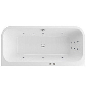 Excellent Arana Ванна гидромассажная Line 180x85 см, акрил, цвет: белый глянцевый, фурнитура хром WAEX.ARA18.LINE.CR