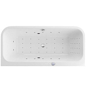 Excellent Arana Ванна гидромассажная Nano 180x85 см, акрил, цвет: белый глянцевый, фурнитура хром WAEX.ARA18.NANO.CR