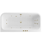 Excellent Arana Ванна гидромассажная Smart 180x85 см, акрил, цвет: белый глянцевый, фурнитура бронза WAEX.ARA18.SMART.BR