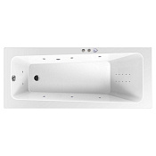 Excellent Ava Ванна гидромассажная Smart Nano 160x70 см, акрил, цвет: белый глянец, фурнитура хром WAEX.AVA16.SMARTNANO.CR