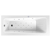 Excellent Ava Ванна гидромассажная Ultra Nano 170x70 см, акрил, цвет: белый глянец, фурнитура хром WAEX.AVA17.ULTRANANO.CR