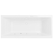 Excellent Pryzmat Slim Ванна гидромассажная Soft 170x75 см, акрил, цвет: белый глянец, фурнит. белый WAEX.PRY17S.SOFT.WH