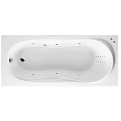 Excellent Sekwana Ванна гидромассажная Line Nano 170x75 см, акрил, цвет: белый глянец, фурнит. хром WAEX.SEK17.LINENANO.CR