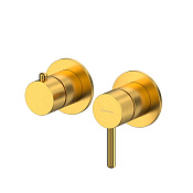 Whitecross Y Смеситель для душа, на 3 потребителя, внешняя часть, цвет: золото брашированное 2-Y1243GLB