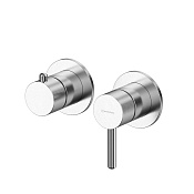 Whitecross Y Смеситель для душа, на 3 потребителя, внешняя часть, цвет: никель брашированный 2-Y1243NIB